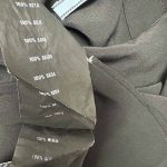 chemise soie noire Prada friperie seconde âme