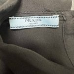 chemise soie noire Prada friperie occasion