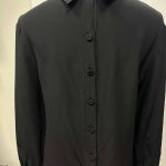 chemise soie noire Prada friperie seconde âme