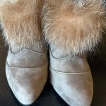 Boots daim et fourrure Tod’s friperie en ligne