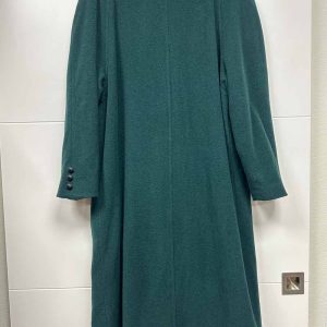 manteau vintage laine vert sapin seconde âme