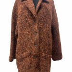 manteau laine mohair alpaga Cannisse friperie en ligne