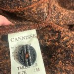 manteau laine mohair alpaga Cannisse friperie en ligne