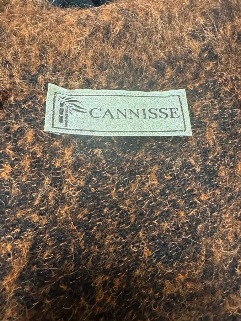 manteau laine mohair alpaga Cannisse friperie en ligne seconde ame