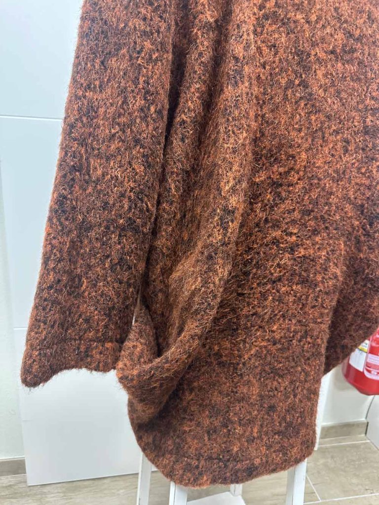 manteau laine mohair alpaga Cannisse friperie en ligne seconde ame