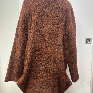 manteau laine mohair alpaga Cannisse friperie en ligne seconde ame