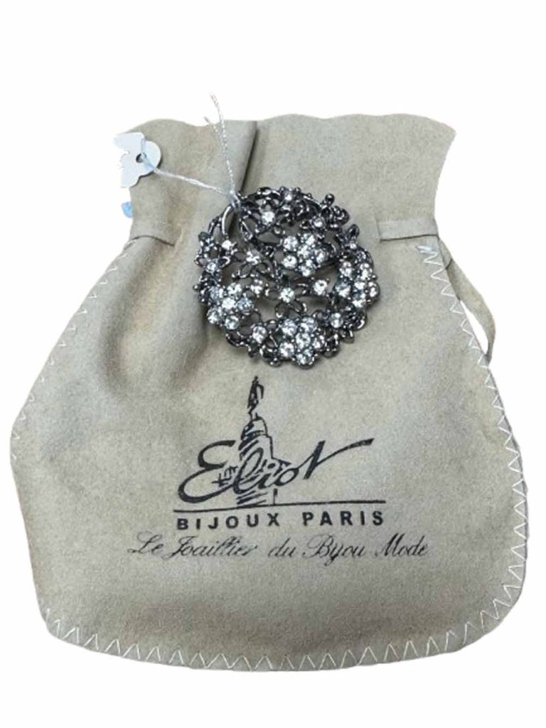 Broche argentée ELIOT