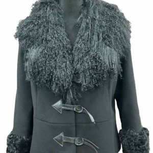 veste laine cachemire fourrure de mouton Et Dieu Créa la Femme