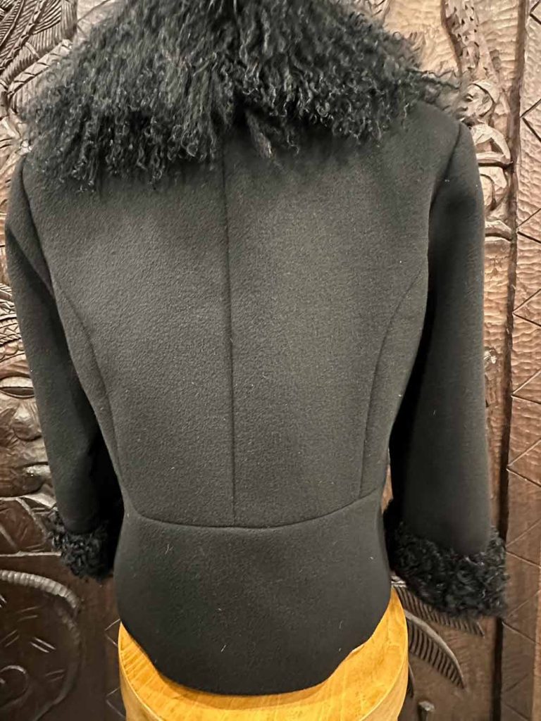 veste laine cachemire fourrure de mouton Et Dieu Créa la Femme