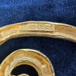 broche dorée signée edouard rambaud