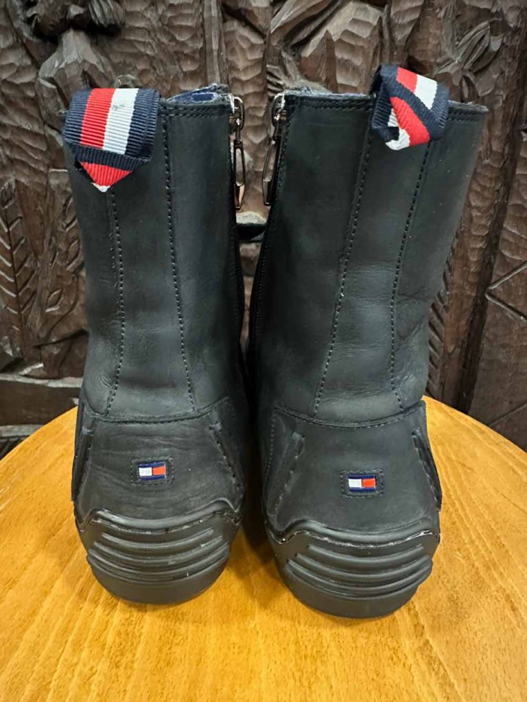 boots cuir tommy hilfiger seconde ame mercedes motor sport