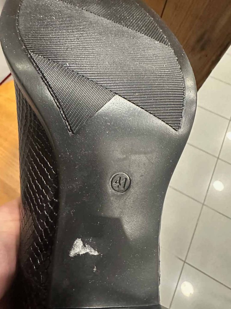 chaussures lacets eram façon croco occasion