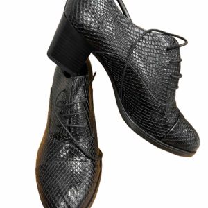 chaussures lacets eram façon croco seconde âme