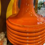 lampe vintage années 70 orange