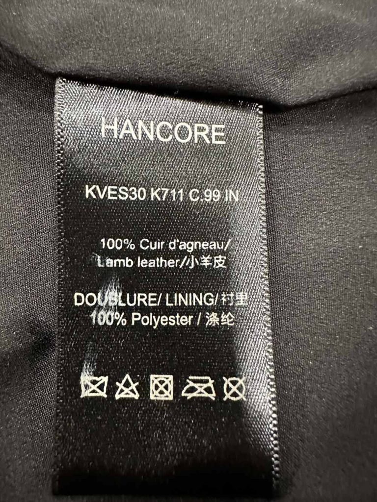 blouson perfecto cuir noir femme Zapa seconde main