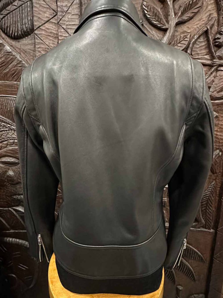 blouson perfecto cuir noir femme Zapa seconde âme