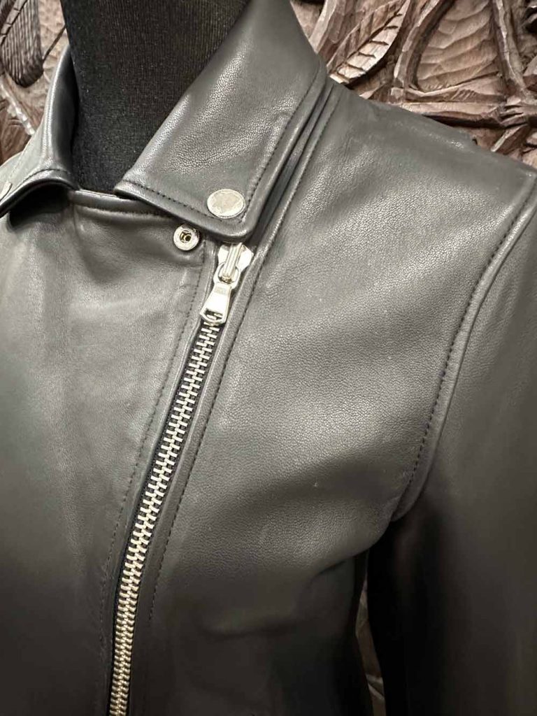 blouson perfecto cuir noir femme Zapa seconde âme