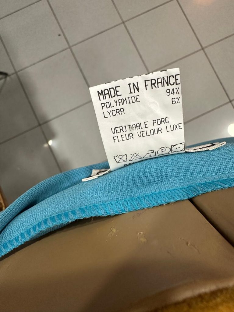 pantalon cuir velours et polyamide absolu