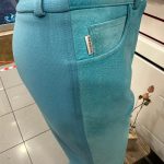 pantalon cuir velours et polyamide absolu