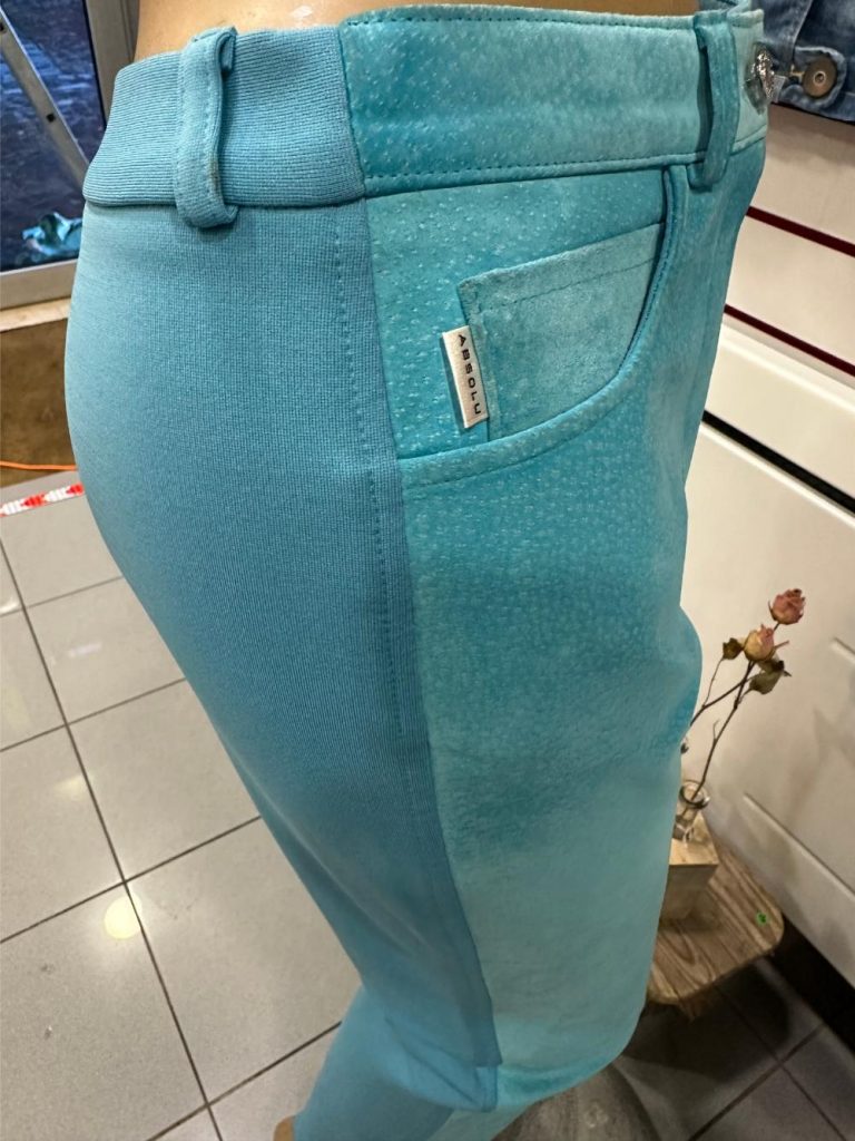 pantalon cuir velours et polyamide absolu