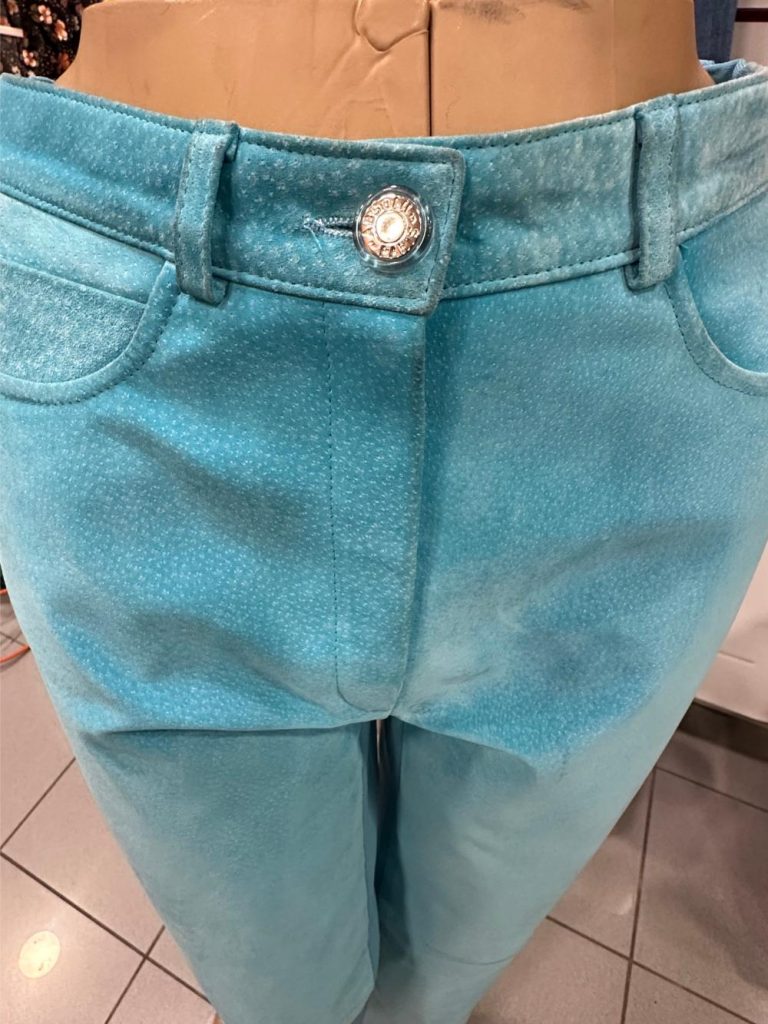 pantalon cuir velours et polyamide absolu seconde âme