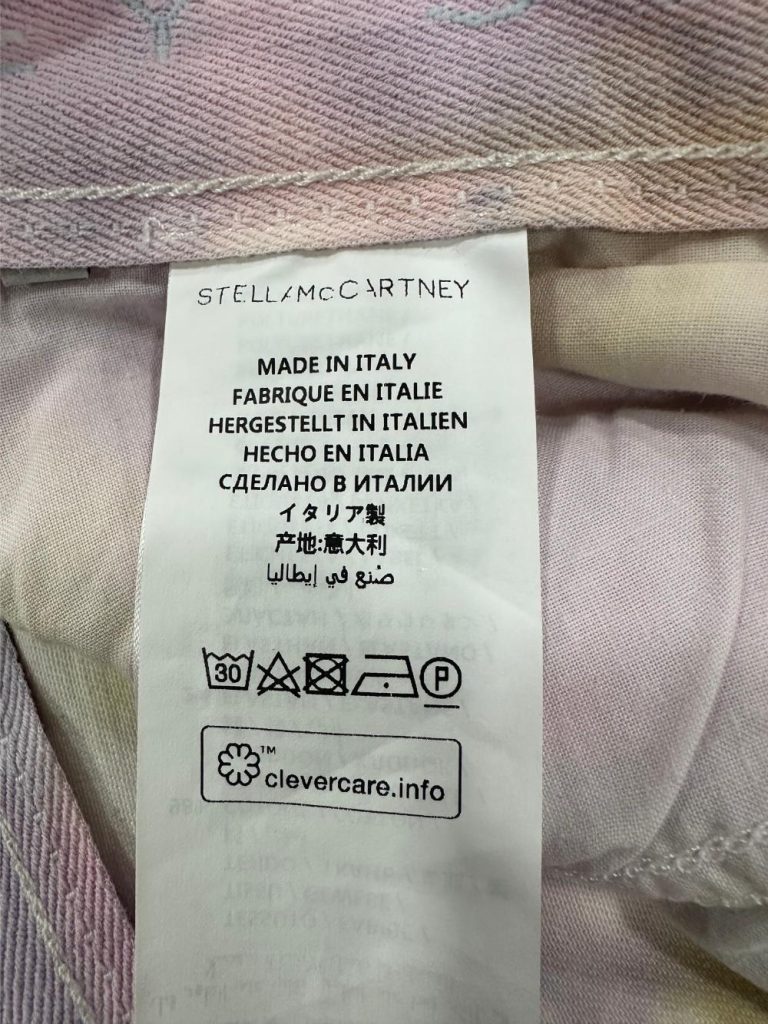 jean vintage tye dye stella mac cartney seconde main