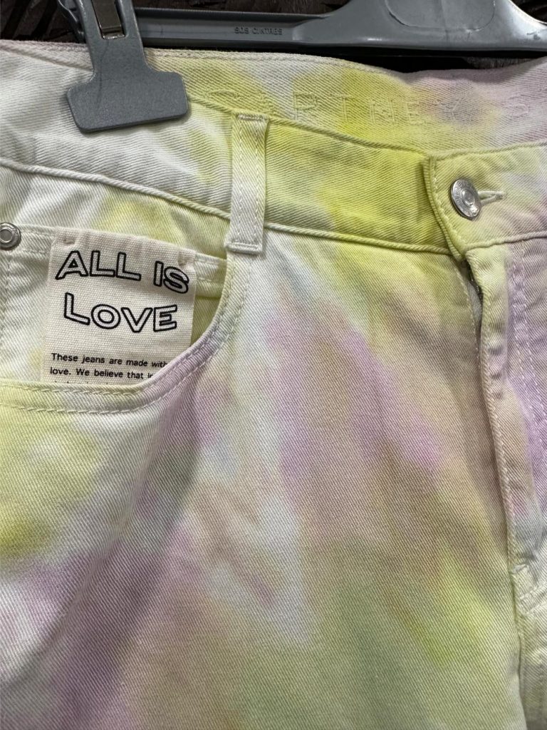 jean vintage tye dye stella mac cartney occasion