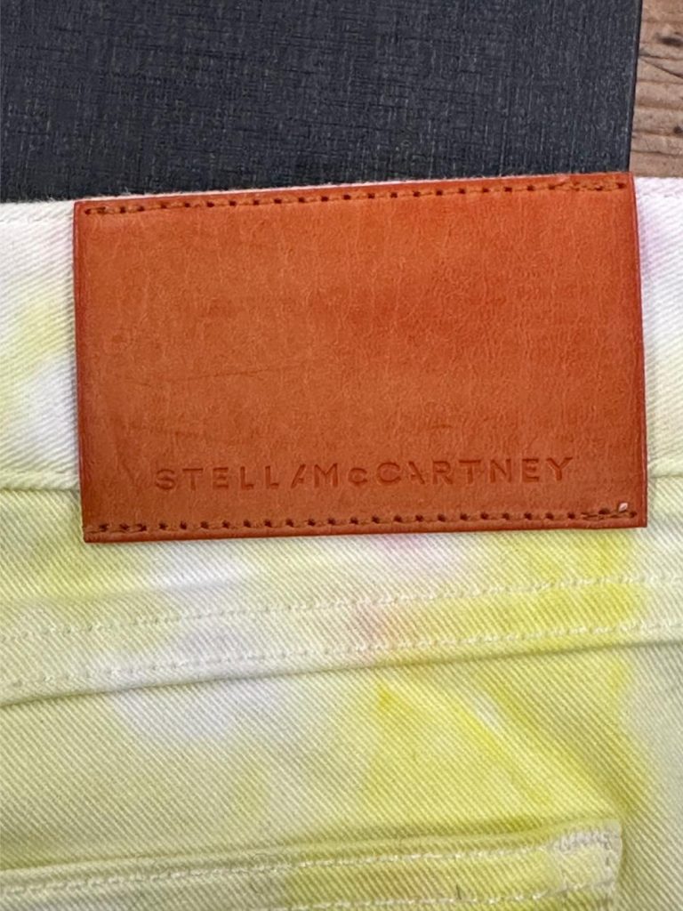jean vintage tye dye stella mac cartney seconde main
