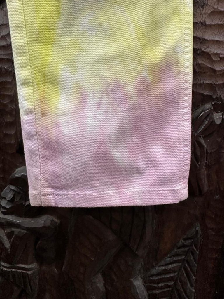 jean vintage tye dye stella mac cartney seconde main