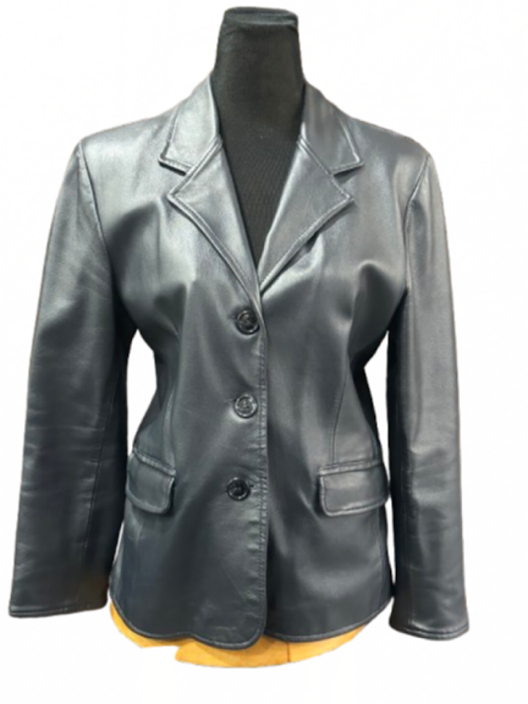 Veste en cuir PLANÈTE 2000 taille L