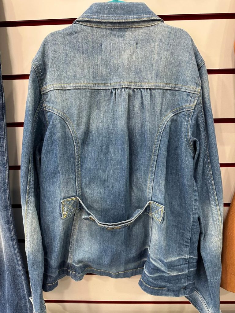 veste jean fille seconde main