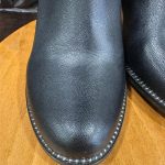 bottes cuir noir Laura Vita seconde âme
