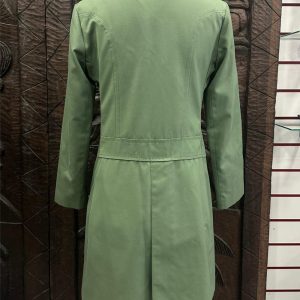 trench vintage vert tergal