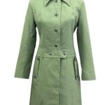 trench vintage vert années 70 seconde âme