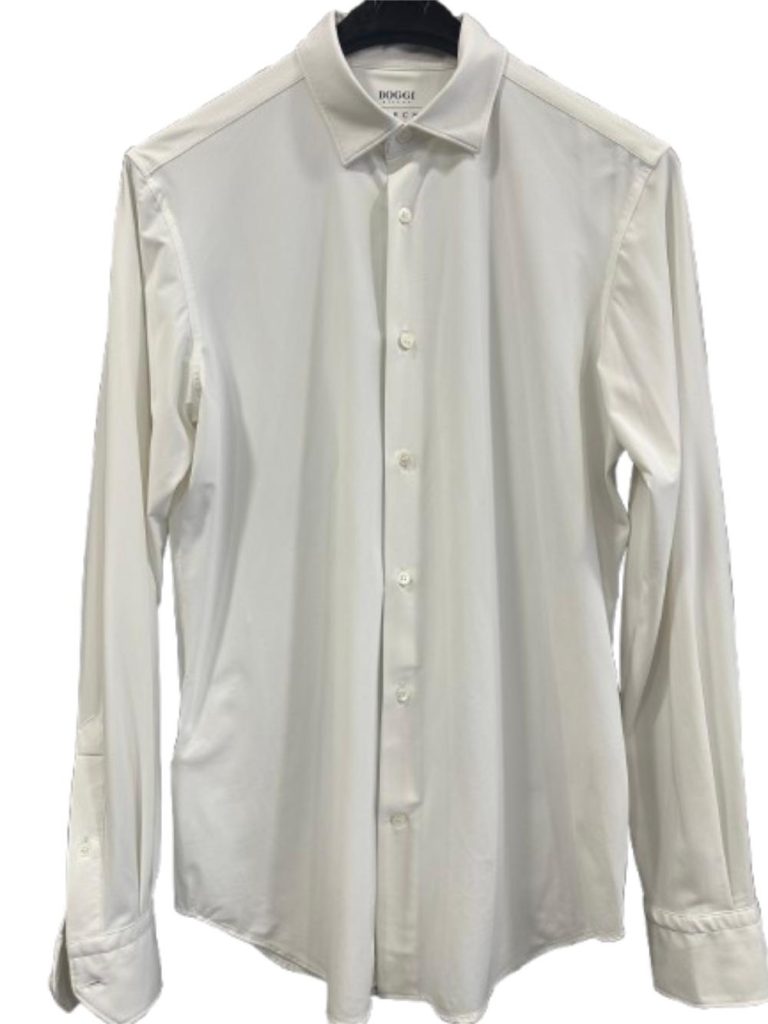 chemise blanche homme Boggi seconde main seconde ame