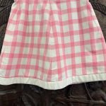 ensemble COURREGES jupe et veste blanc et rose à carreaux seconde main