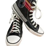 Baskets noires chuck taylor converse seconde main seconde âme