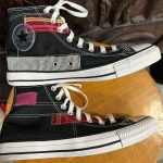 Baskets noires chuck taylor converse seconde main seconde âme
