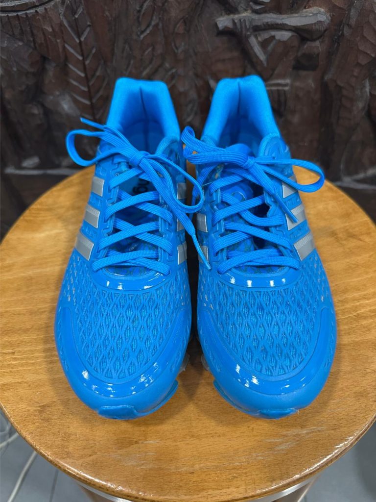 Baskets Springblade Adidas 2015 bleues seconde âme