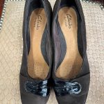 escarpins chaussures à talons marron Clarks seconde âme