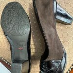 escarpins chaussures à talons marron Clarks seconde main
