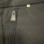 Pantalon noir coton homme boss seconde âme