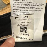 Pantalon noir coton homme boss seconde main occasion