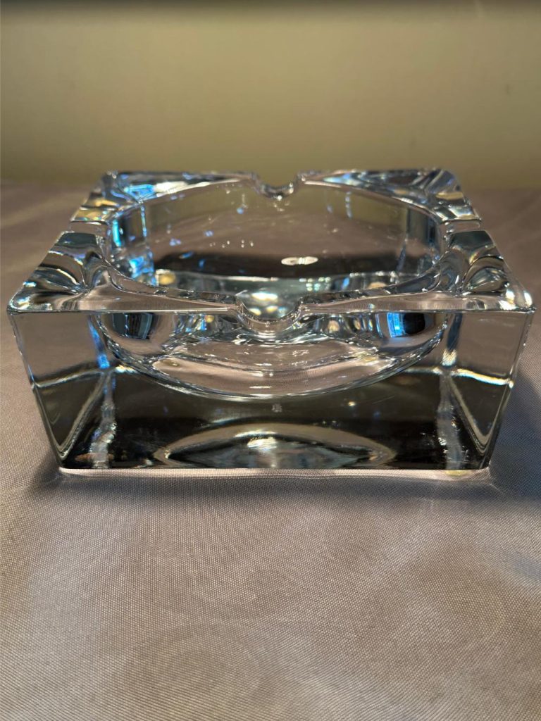 cendrier/ vide-poche cristal d'Arques JG Durand seconde ame
