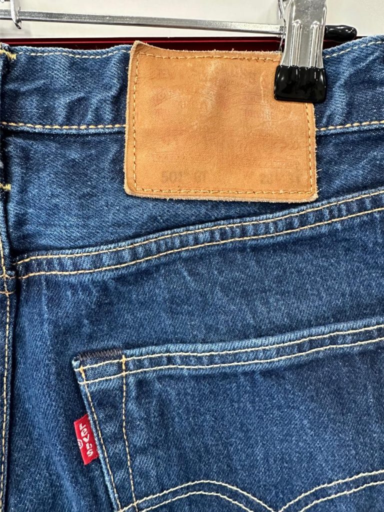 Jean Levi’s 501 CT bleu homme seconde main seconde âme friperie en ligne
