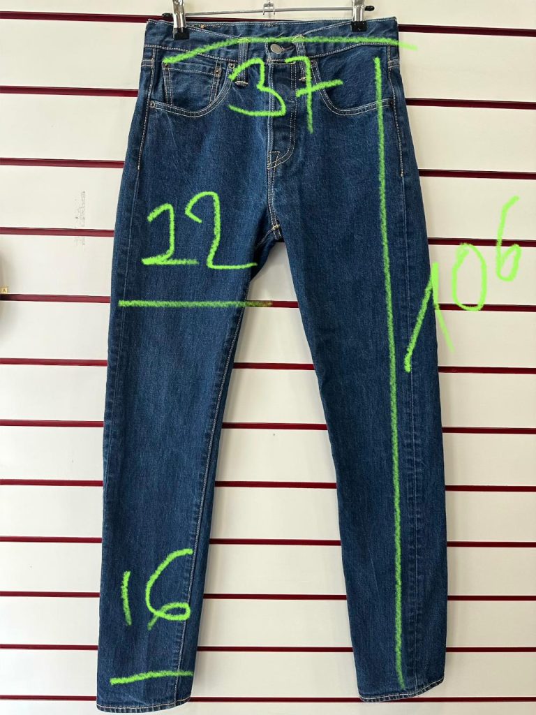 Jean Levi’s 501 CT bleu homme seconde main seconde âme friperie en ligne