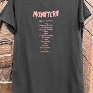 t-shirt homme sixth june noir monsters