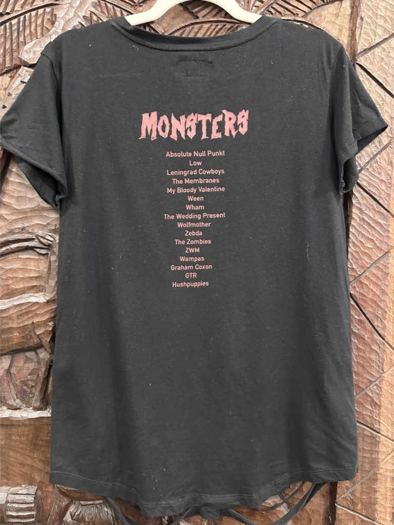 t-shirt homme sixth june noir monsters
