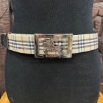 Ceinture Burberry classique à motif Nova Check friperie en ligne seconde ame