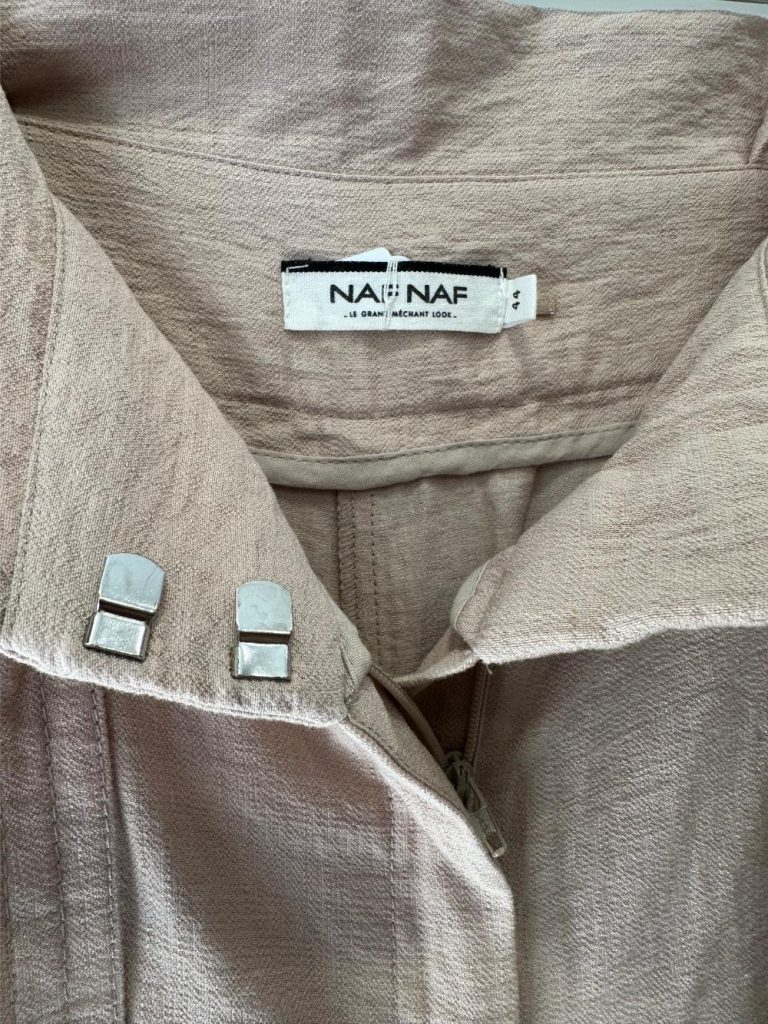 pantalon fluide jambes larges naf naf friperie en ligne